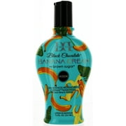 Double Dark Black Chocolate Banana Cream Tanning Lotiong with Bronzing Brulee