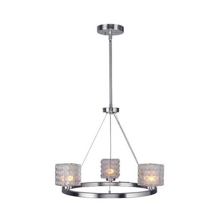 Wrought Studio Sadowski Crystal Square 3 Light Wagon Wheel Wrought Studio Sadowski Crystal Square 3 Light Wagon Wheel Chandelier