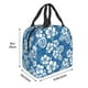 thumbnail image 3 of Easygdp Leaves And Flowers Bolsa Térmica Premium - Tela Oxford Impermeable, Gran Capacidad, Bolsillo Frontal, Unisex para Trabajo, Escuela, Actividades al Aire Libre y Picnics, 3 of 8