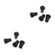 thumbnail image 1 of Wosthever 4X Cane Pad Cover Crutches Feet Accessories Pad Anti-Skid Adjustable Climbing Tips Sports Replacement Goods Outdoor 2piezas, 1 of 6