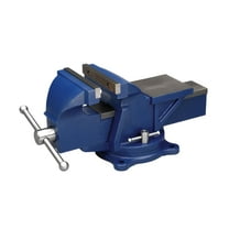 Wilton General Purpose Bench Vise, 6" Jaw Width, 5" Max Jaw Opening, 3" Throat (11106) CA3