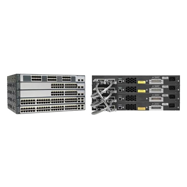 Cisco Catalyst 3750V2-48TS 48-Port Ethernet Switch w 4 SFP Ports by Cisco