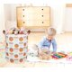 thumbnail image 3 of Cesta de lavandería para niños, cesta plegable de lona, cesta de almacenamiento para niños, para el hogar, oficina, organizador de juguetes, decoración del hogar, 3 of 6