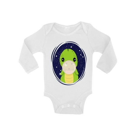 

Baby T Shirts - Newborn 6 - 12 - 18 Months - Dinosaur Bodysuit