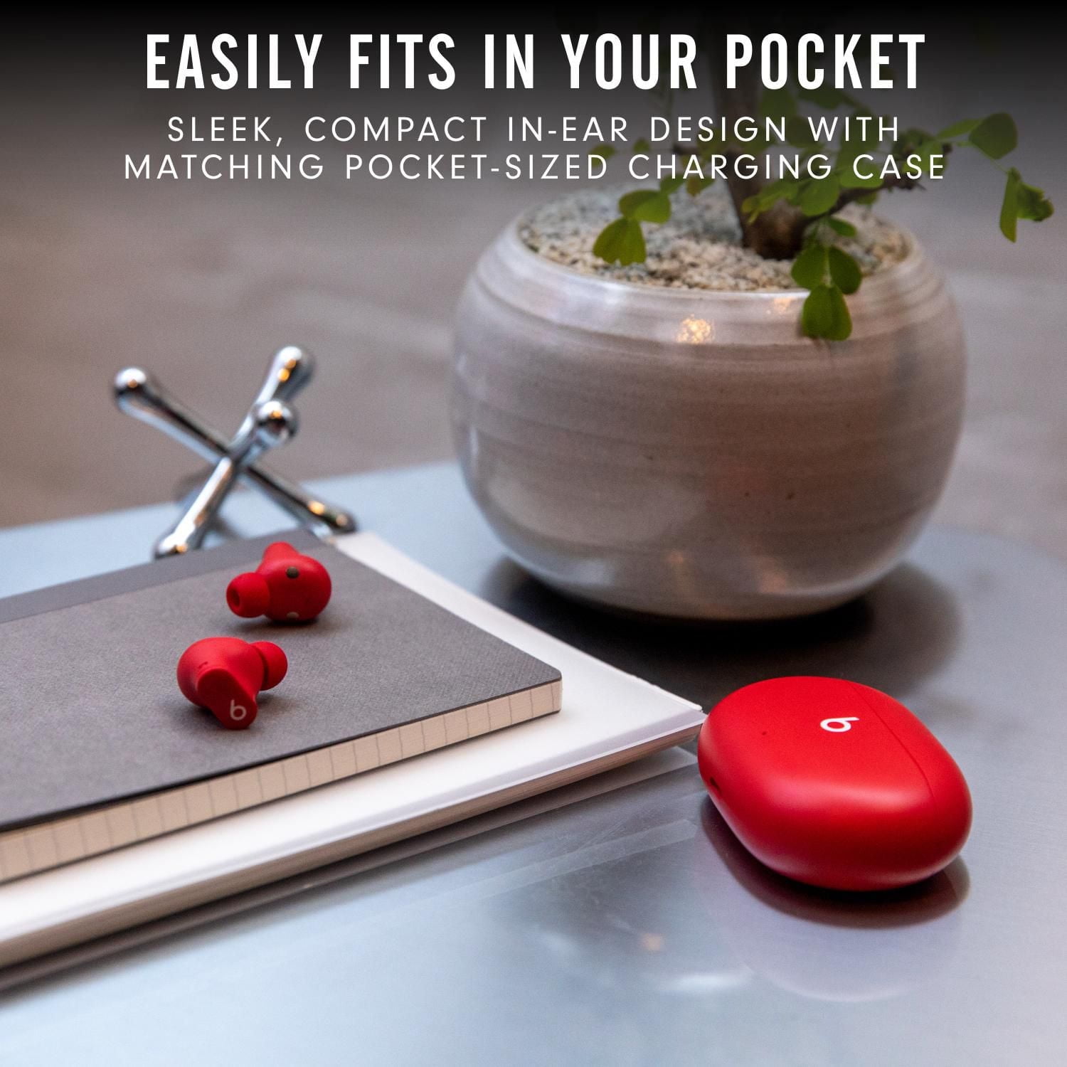 Beats Studio Buds – True wireless noise cancelling earphones – Active Noise Cancelling, IPX4 rating, sweat-resistant earbuds, compatible with Apple and Android, Class 1 Bluetooth®, built-in microphone, True Wireless Noise Cancelling Earphones