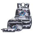 thumbnail image 1 of 3Pcs/Set Lilo Stitch Backpack Colorful Bag Boys Girls School bags Teenager Student with Lunch Bag Travel Mochilas, 1 of 4
