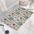 thumbnail image 3 of Fall Hedgehog Pattern Flannel Non Slip Door Rugs,Washable Door Mats Indoor,Decorative Door Mats,Dirt-Resistant and Absorbent Doormat for Entrance,Bedroom,Kitchen,Bathroom,23.5x16in(60x40cm), 3 of 5