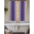 thumbnail image 4 of Purple Yellow Ombre Living Room Curtains 2 Panel, Farmhouse Modern Gradient Art Cafe Window Treatment, Extra Long Farmhouse Bedroom Bathroom Kitchen Curtains Drapes 104"x72", 4 of 6
