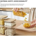 thumbnail image 4 of Food Storage Containers with Lids, Food Storage, Clear Large Capacity Airtight Food Storage Jar can Improve The Storage Quality and Play A Decorative Role, 4.2x2.2in--450ml, 4 of 6