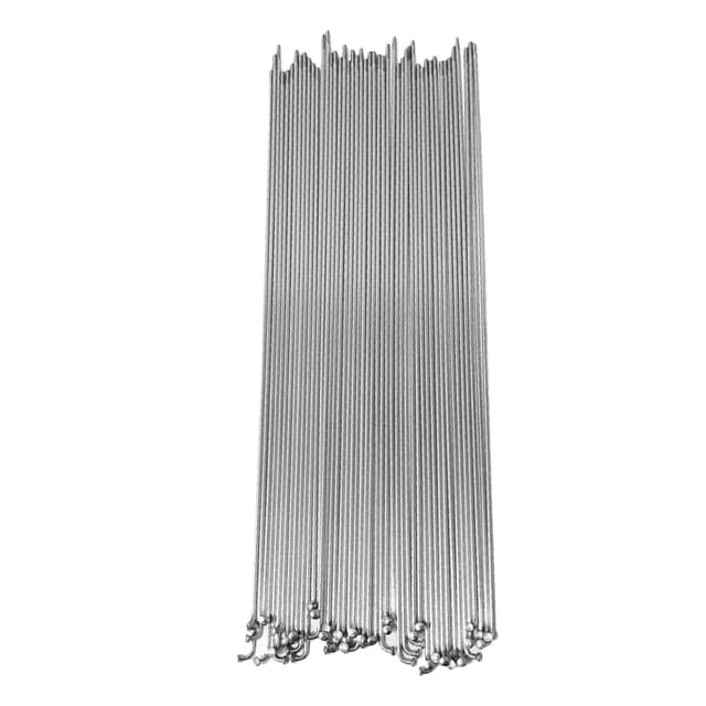 Radios De Bicicleta Y Cabecillas, J-Bend Spoke Bike Spoke 268mm Silver 36PCS Sunnimix Radios de bicicleta