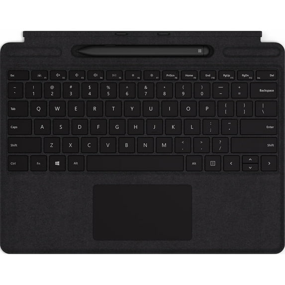Microsoft Surface Pro X Signature Keyboard with Slim Pen, Black
