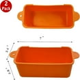 thumbnail image 2 of Fymlhomi 2 Pack Silicone Grease Cup Liners for Blackstone Grill, Reusable Drip Pan Liners, Grill Griddle Rear Grease Cup Grease Catcher Liner - Orange, 2 of 6