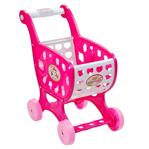 Shopping Cart Toy Creative Lovely Cute Mini Pretend Toy Kitchen Toy for Kids
