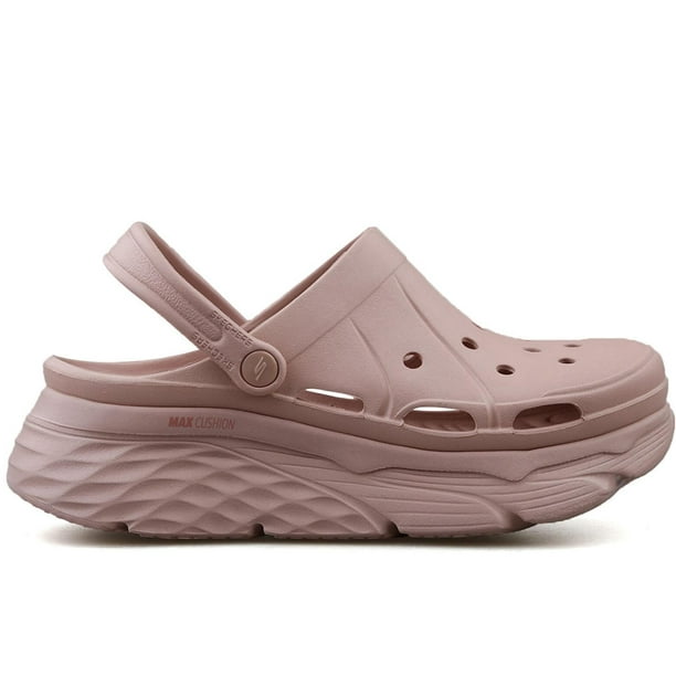 Sandalia Skechers Max Cushioning para Mujer 111127ROS rosa claro 22