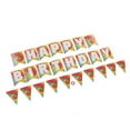 Happy Birthday Banner Paper Card Pennant Banner Birthday Background
