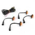 thumbnail image 2 of 4 luces LED de 12 V para parrilla de coche, de alto brillo, compatibles con Toyota Tacoma 2016.-2020Lente amarilla Luz amarilla, 2 of 14