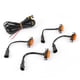thumbnail image 4 of Grille 4 piezas 12 V luz LED de rejilla de coche accesorio de alto brillo apto para 2016-2020 ANGGREK Otros, 4 of 8