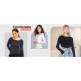 thumbnail image 7 of JustBlanks Women Tri Long Sleeve Tunic Lightweight Soft Crew, 7 of 7