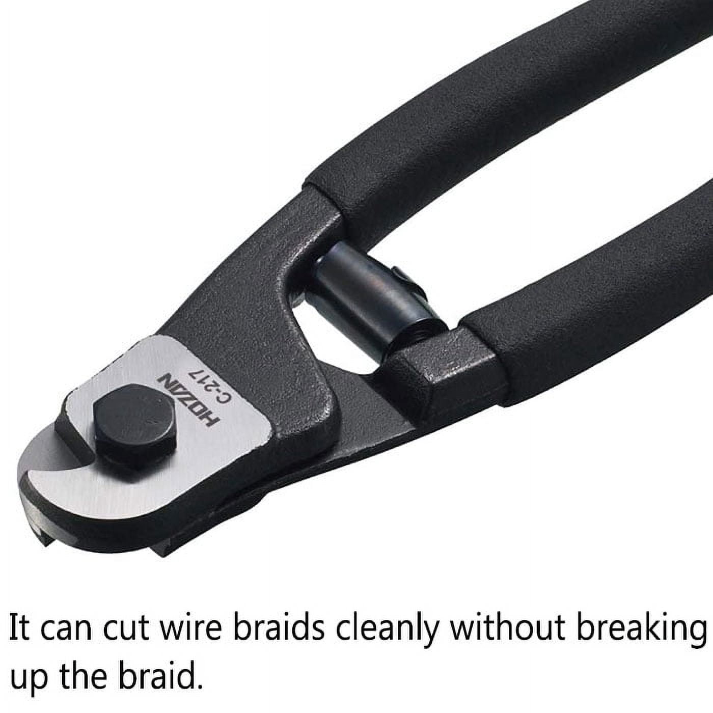 Hozan C-217 Wire Cutter for Brake and Shifter Cable and Housing 200mm Length