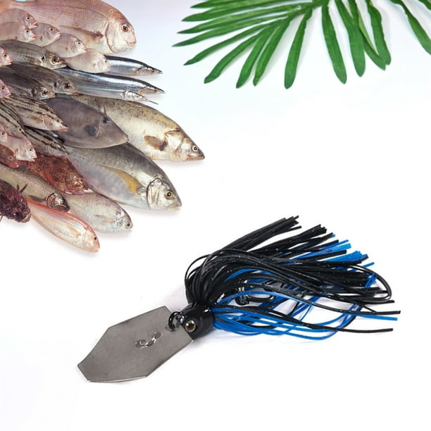 July Memor 6x Wobbler Chatterbait Blade Bait W/ Skirt Buzzbait Fishing Lures (A Set) Other