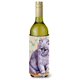 thumbnail image 1 of ""Caroline'S Treasures Grey Cat De Daphne Baxter Botella De Vino Koozie Hugger 750 Ml Multicolor"", 1 of 1