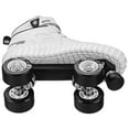 Roller Derby Elite Primo X Leather Jam & Shuffle Roller Skates - With 62mm Wheels, Adjustable Toe Stop