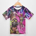 thumbnail image 3 of Apex Legends Kids Short Sleeve Tee Shirt Novelty Crewneck T-Shirts Unisex Summer Blouse Tops for Boys Girls 120CM, 3 of 8