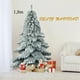 thumbnail image 1 of Árbol de Navidad Nevado Costway 1.8m 657 Ramas Abeto Artificial Base de Metal Hojas Espesas, 1 of 10