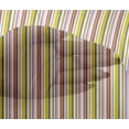 thumbnail image 3 of oneOone Viscose Chiffon Fabric Multicolor Stripe Printed Fabric 1 Yard 42 Inch Wide, 3 of 3