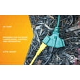 thumbnail image 3 of Woods 984413 25ft Outdoor Extension Cord with 3-Outlet Power Block, 3 of 9