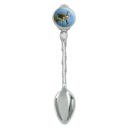 

Canada Canadian Geese Family Novelty Collectible Demitasse Tea Coffee Spoon
