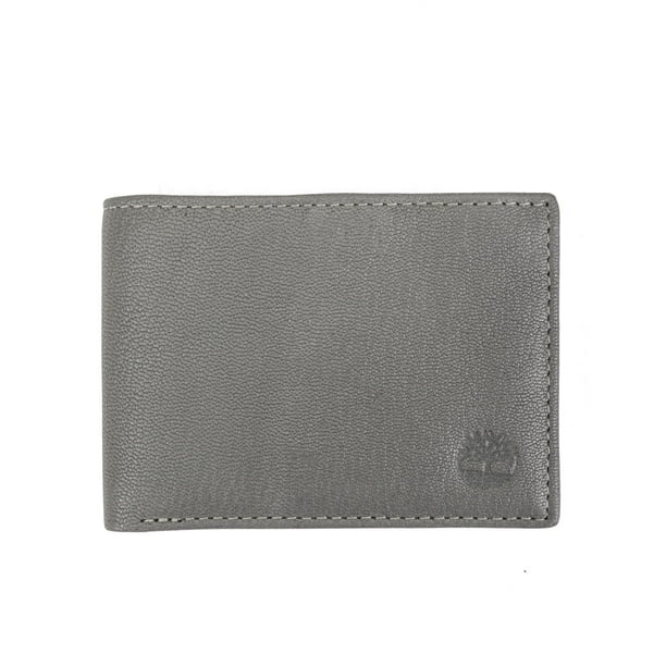 Cartera Timberland de piel auténtica con bloqueo RFID para hombre