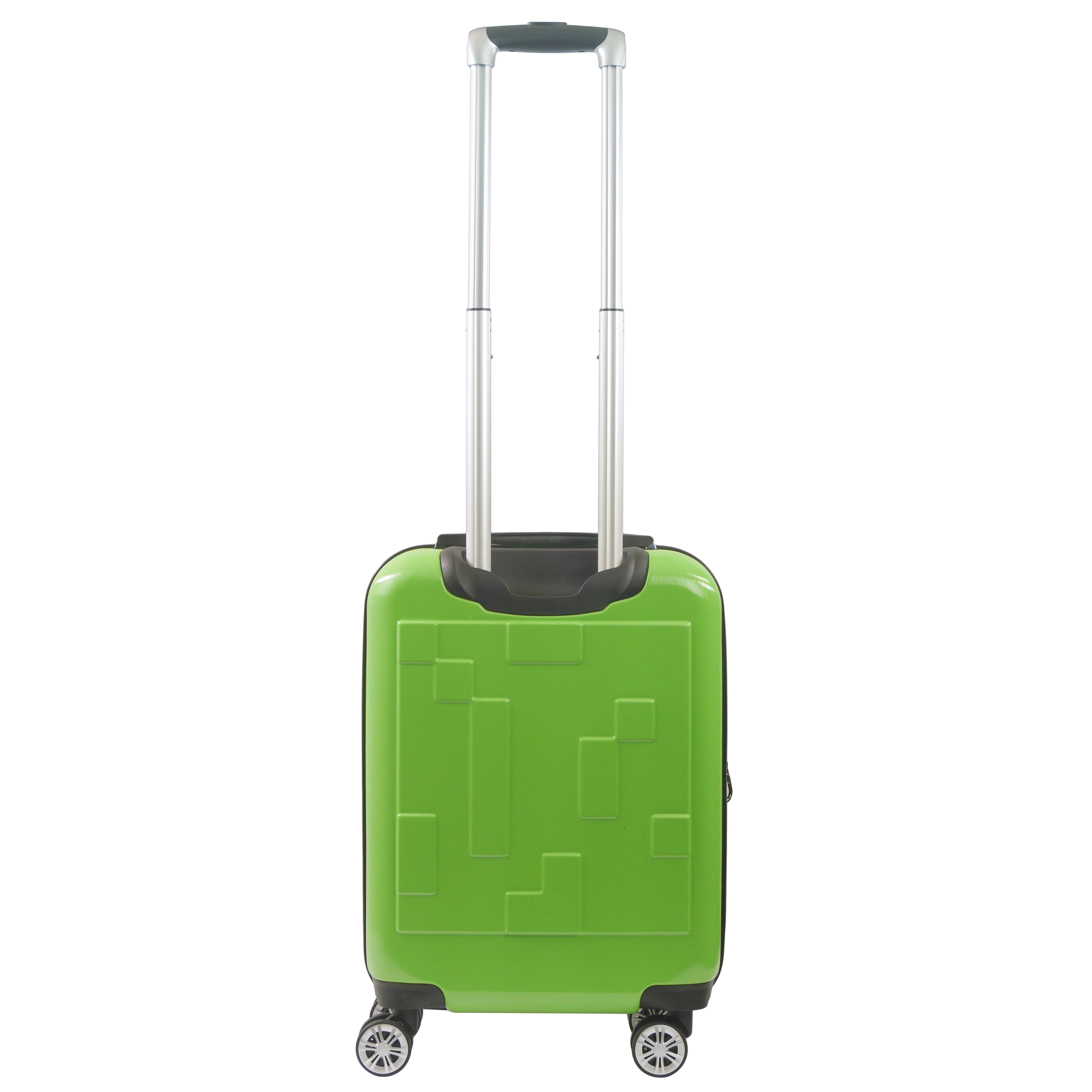 Minecraft Carry On Suitcase, Kids and Adult Travel Luggage with Hard Shell, Creeper