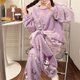 thumbnail image 4 of Anime Hellokittyed Otoño e Invierno pijamas de terciopelo Coral para mujer Kawaii Sanrio Cinnamoroll My Melody Kuromi ropa cálida para el hogar, 4 of 4