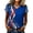 Blue, variant on 4th Of July Shirt,Independence Day Shirt Summer Tops Summer Patriotic Tops Stripes Graphic Tee Anniversary Merchandise Women 1776-2026 Birthday T-Shirt Summer Shirts Gray L