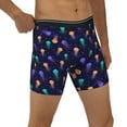thumbnail image 5 of Sigee Sea Jellyfish for Men's Boxer Briefs,Moisture Wicking and Breathable X-Large, 5 of 9