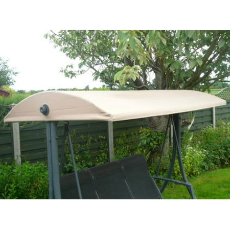 Cad Block Garden Furniture Swing Canopy Cover,Bestller 79''x 48'' Deluxe Polyester Top Replacement UV Block Sun Shade Waterproof Decor for Outdoor Garden Patio Yard Park Porch Seat Furniture ()