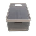 thumbnail image 4 of Wardrobe Clothes Organizer Clothing Compartment Storage Box Foldable Clothing Storage Box Large Size with Lid 9 Grids, 4 of 14