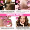 thumbnail image 6 of 33 Pcs Hair Rollers,Self Grip, Salon Hair Dressing Curlers, Hair Curlers, for Long & Short Hair (3 Size), 6 of 7