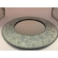thumbnail image 4 of Mirror Wall Art Decor Handcrafted Decorative Round Mirror, Grey Mosaic, 24' for Hallway, Bedroom, Bathroom, Living Room, 4 of 8