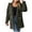Army Green, variant on Winter Coats for Women Solid Faux Coats Long Sleeve Pockets Fleece Warm Zip up Jacket Casual Trendy Outerwear S-2XL
