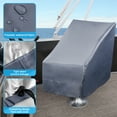 thumbnail image 5 of Retrok Boat Seat Cover Waterproof Oxford Cloth Boat Seat Protective Covers Heavy-Duty Pontoon Chair Protective Covers Foldable Pontoon Seat Cover Boat Seat Cover 22x24x25 inches for Outdoor Boat Seat, 5 of 10