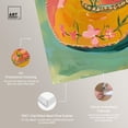 thumbnail image 4 of Wildflower Cowboy Hat Canvas Trendy Cowboy Decor by Art Remedy, Gallery Wrapped, 16 x 16, 4 of 7