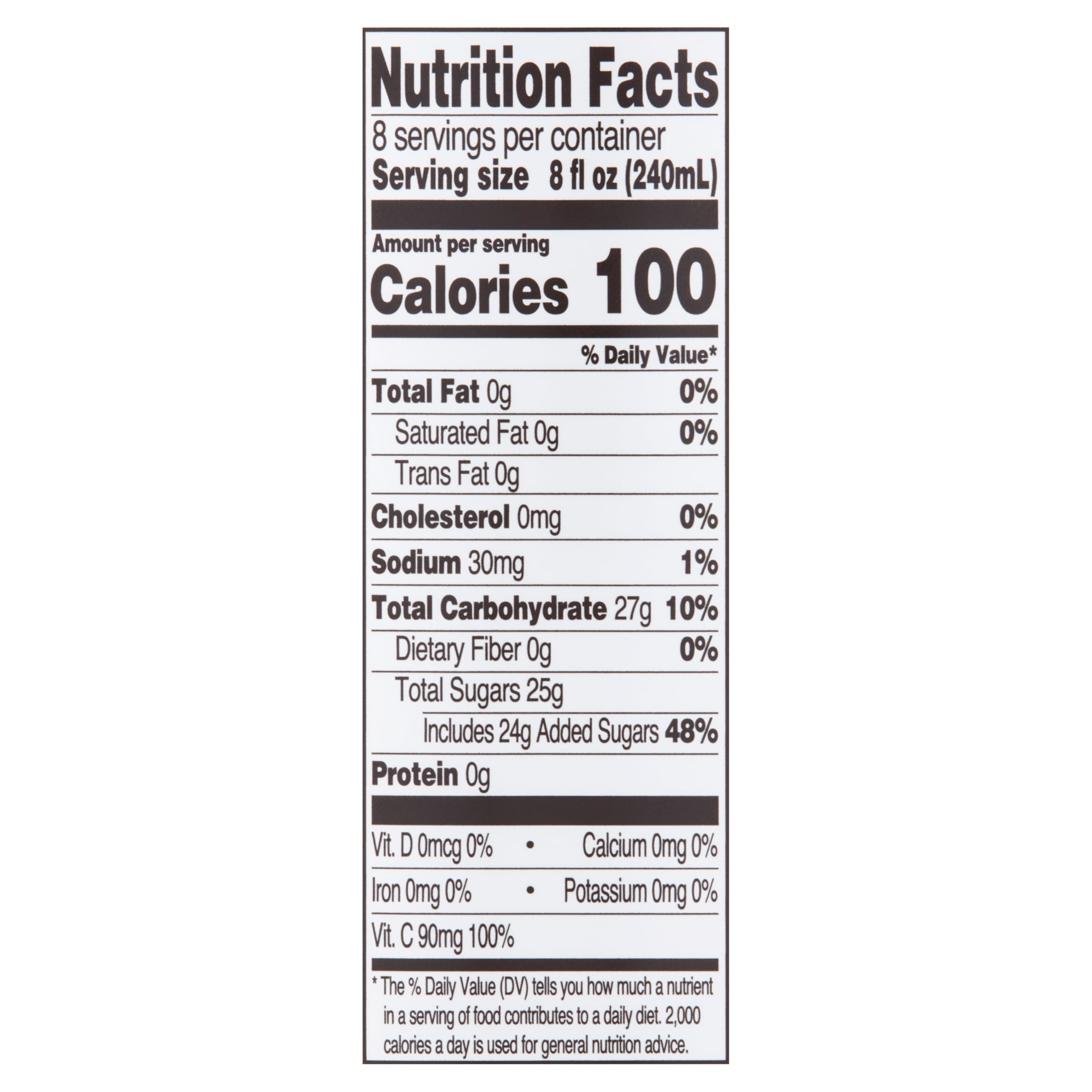 (6 pack) Great Value Cranberry Pineapple Juice Cocktail, 64 fl oz (Shelf Stable)