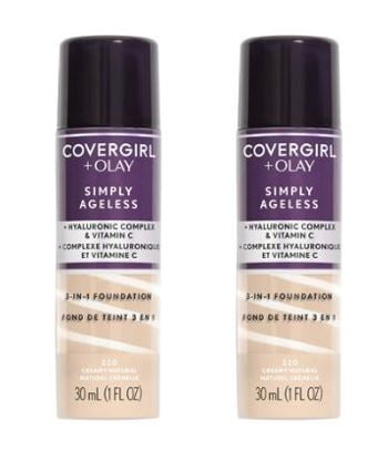 covergirl olay simply ageless foundation walmart