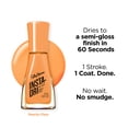 thumbnail image 4 of Sally Hansen Insta-Dri Quick-Drying Nail Polish, Peachy Flare, 0.31 fl oz, 4 of 8