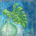 thumbnail image 3 of Brent, Paul 12x12 Black Modern Framed Museum Art Print Titled - Sea Glass Palm I, 3 of 5
