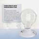 thumbnail image 5 of 4 Pcs 660w 250v Medium Base E26 Lampholder Keyless Top Lamp Holder, 5 of 5