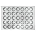 thumbnail image 2 of HUBERT® Muffin Pan 35 Cup with Silicone Glaze Aluminized Steel - 17 7/8 L x 25 7/8 W x 1 3/8 D, 2 of 3