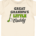 thumbnail image 4 of Inktastic Great Grandpas Little Caddy with Golf Club and Ball Boys or Girls Baby Bodysuit, 4 of 5